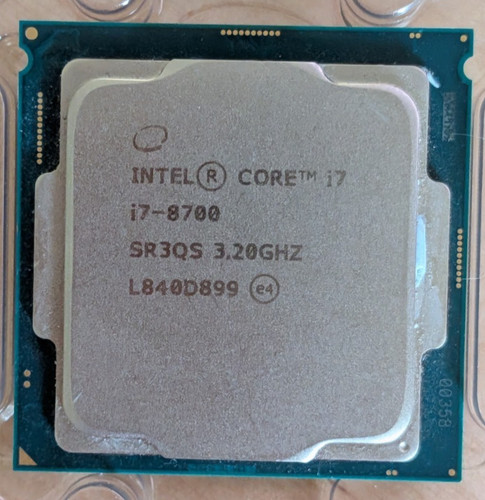 Intel core 8700 - intel, hexa