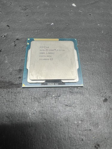 Intel core 3770k - i7-3770k, ghz