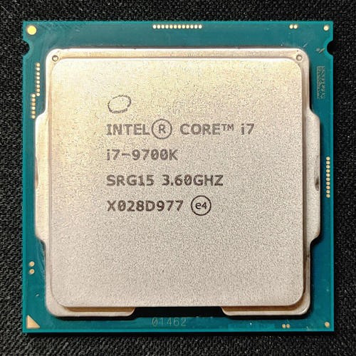 Intel core 9700k octa - intel, i7-9700k
